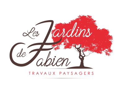 Logo Les Jardins de Fabien, entreprise de création, d'aménagement et d'entretien de jardins à Voutezac